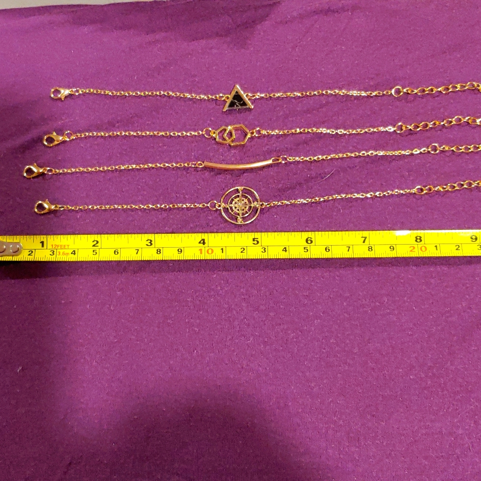 4 Colored Bracelets